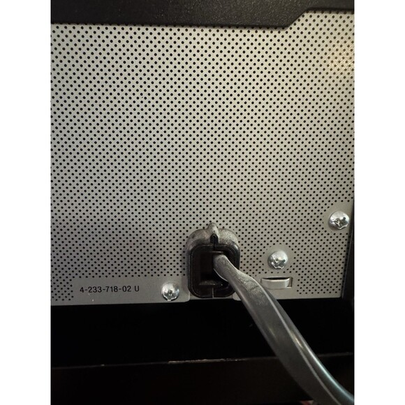 Sony CDP-CE375 5 disc CD Changer Carousel with remote & cables Tested & working - Picture 9 of 9